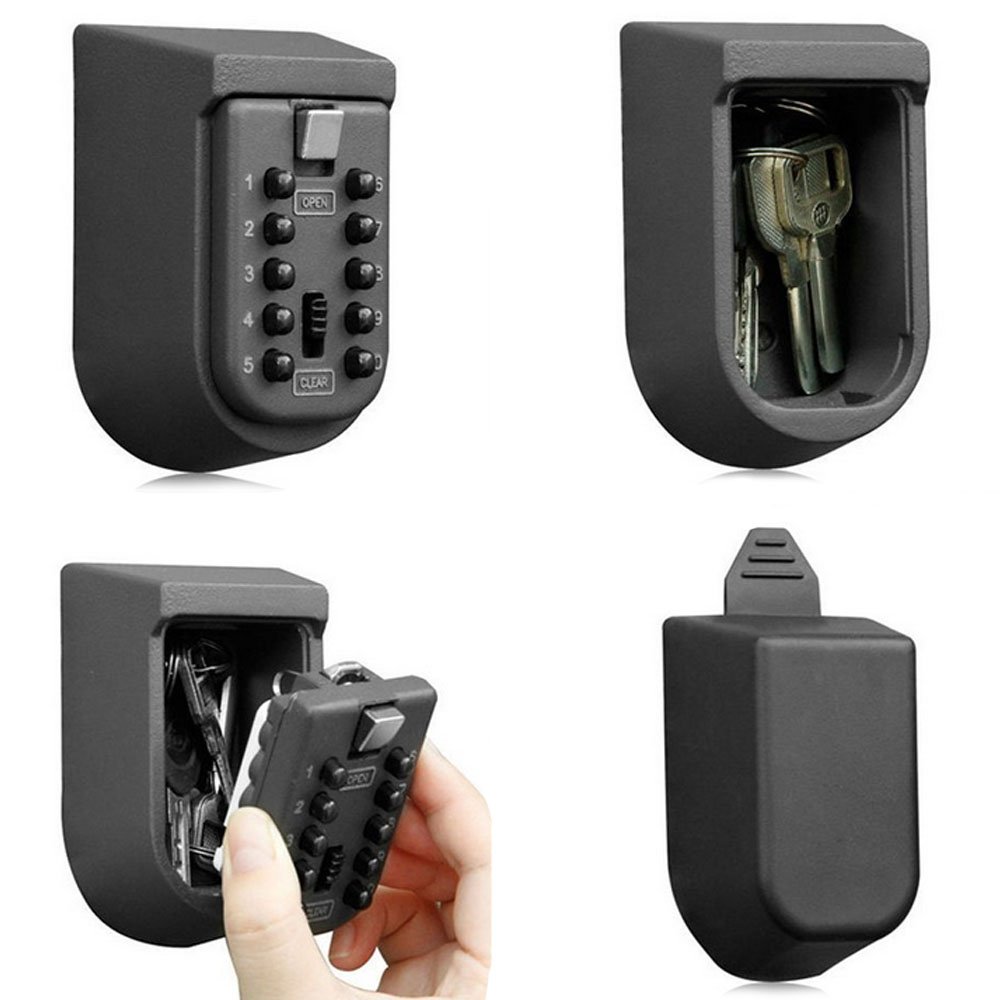 Key Lock Box Wall Mounted Push - Lockbox Key Secure ulasan dan harga