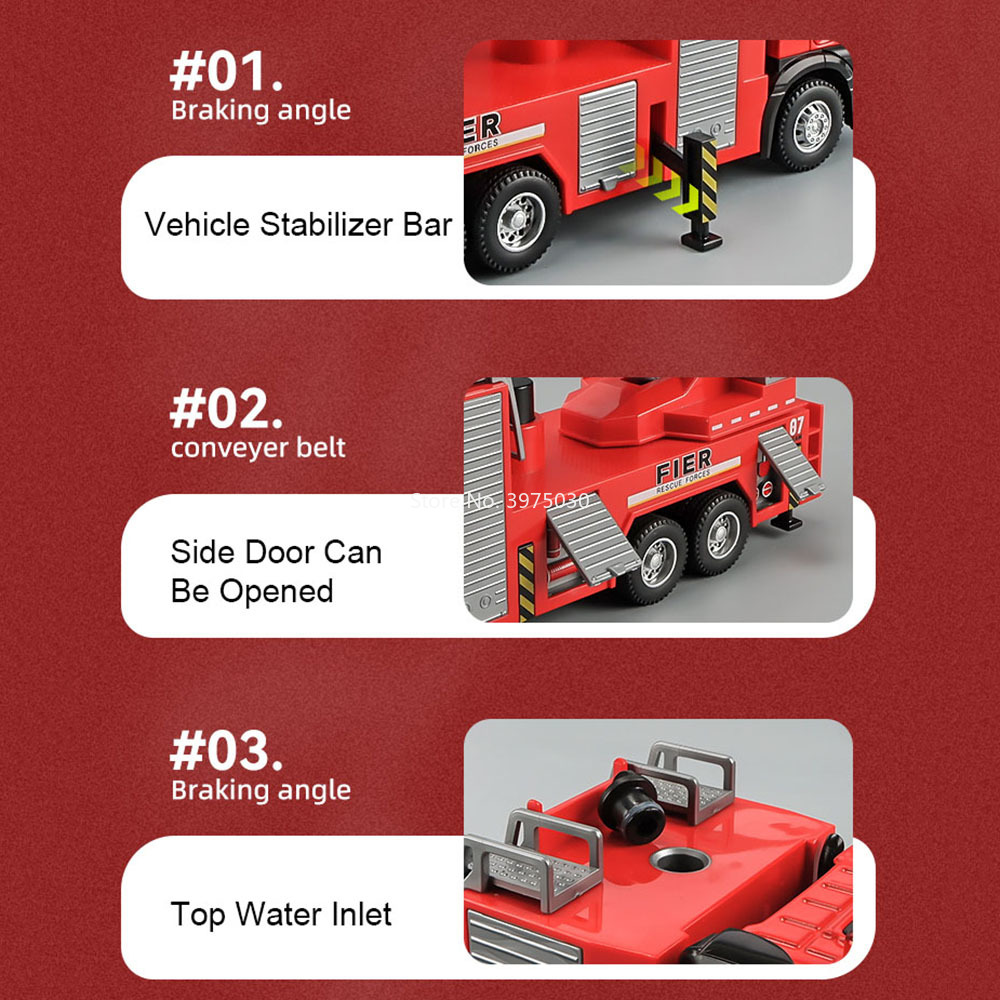 1:32 Scale Fire Engine Model C - Fire Escape Ladder ulasan dan harga