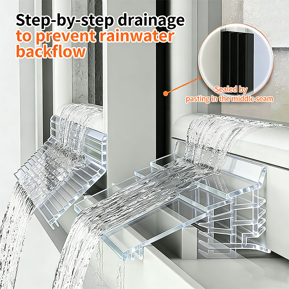 1.5m/1m Transparent Waterproof - Window Lock Bar ulasan dan harga