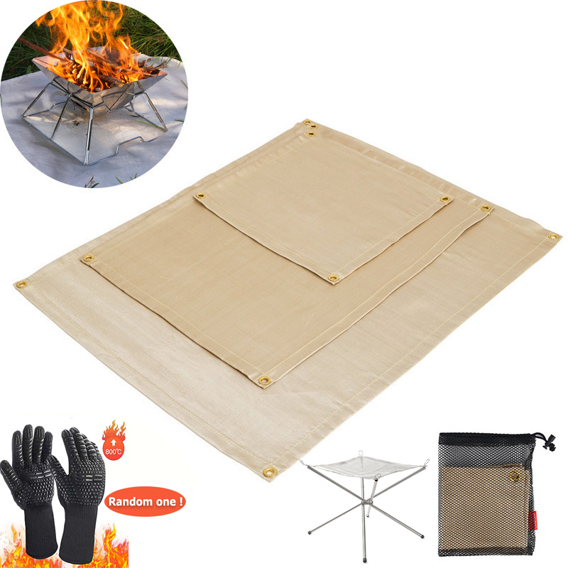 Outdoor Camping Fireproof Clot - Fire Blanket Kitchen ulasan dan harga
