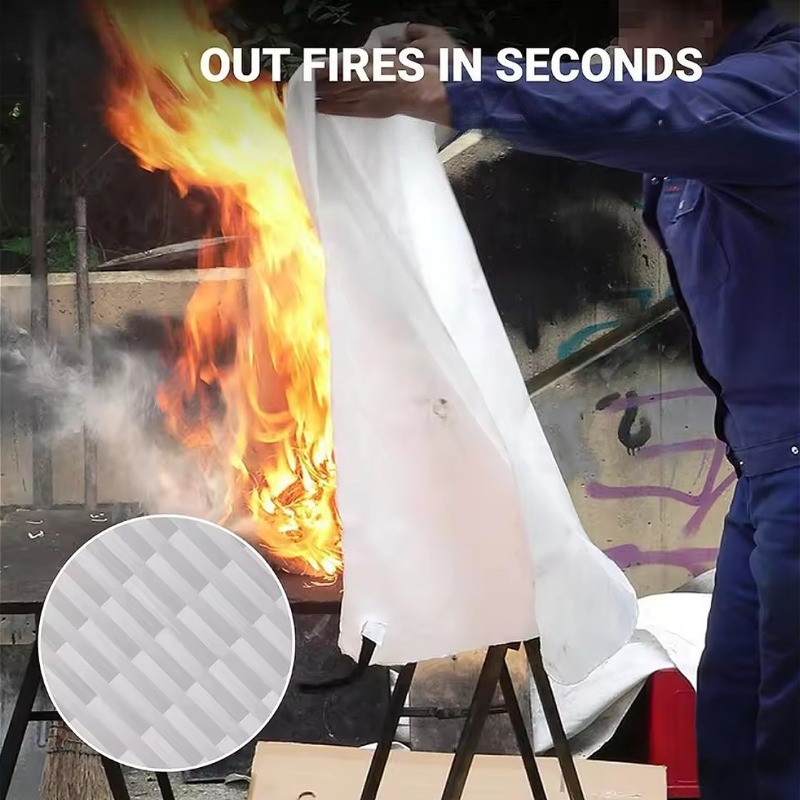 1/1.5/2M Emergency Fire Blanke - Fire Blanket Kitchen ulasan dan harga