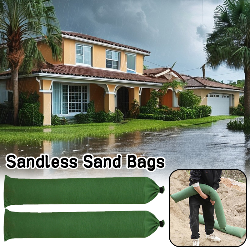 2 Pcs Sandless Sand Bags Anti  - Flood Barrier Bag ulasan dan harga