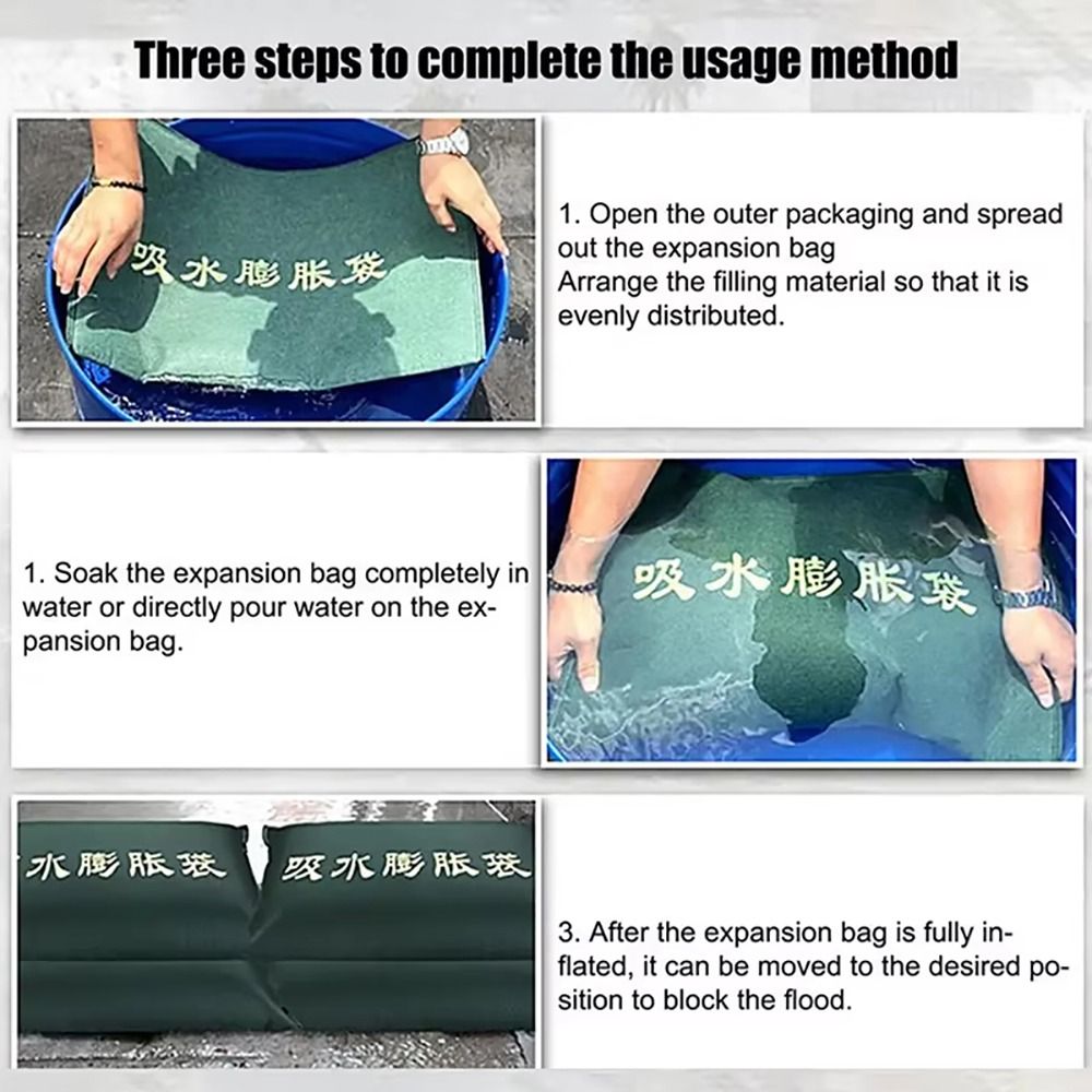 1Pcs Reusable Water Absorbent  - Flood Barrier Bag ulasan dan harga